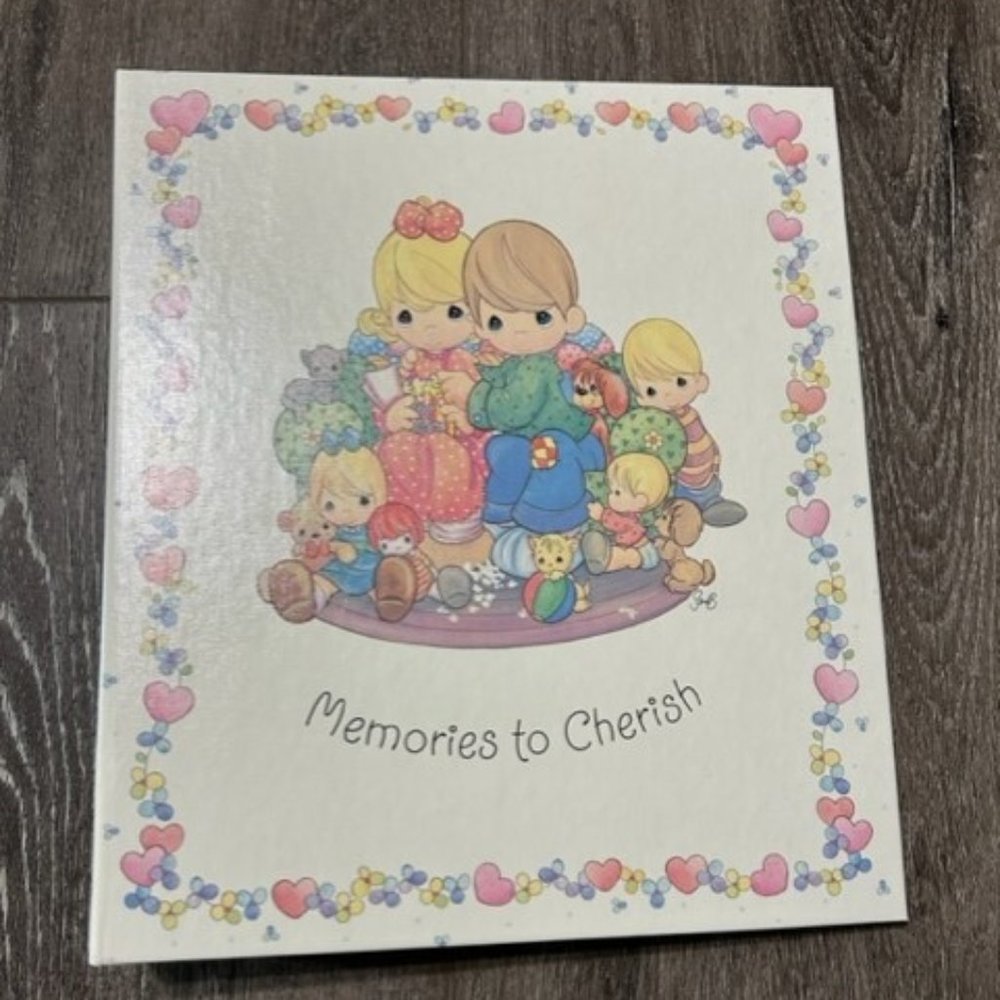 HALLMARK Photo Album Scrapbooking Memories To Cherish w/ 4"x6" album pages